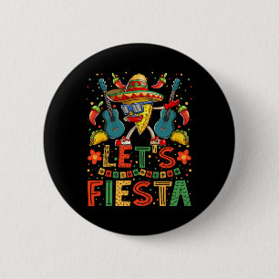 Badge Rond 5 Cm Chemise Dabbing Nacho Cinco De Mayo Femmes Hommes 