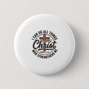 Badge Rond 5 Cm Chemise de citation vintage Philippiens 4_13 chrét