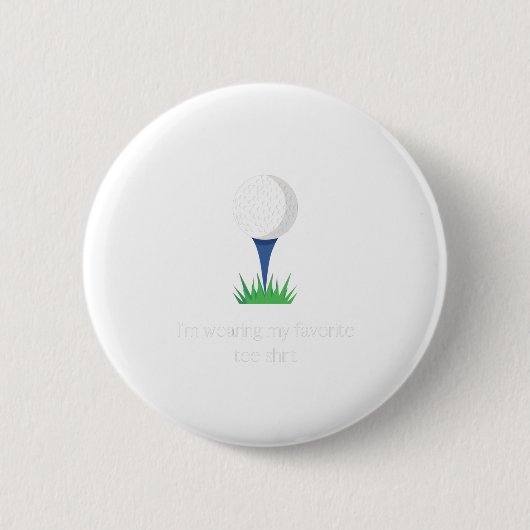 Badge Rond 5 Cm Chemise de golf (Devant)