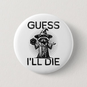 Badge Rond 5 Cm Chemise de jeu de rôle sur table de jeu de rôle Je