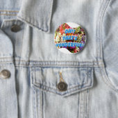 Badge Rond 5 Cm Chemise de Madea (En situation)
