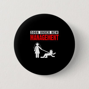 Badge Rond 5 Cm Chemise de marié homme sous la direction d'un ente
