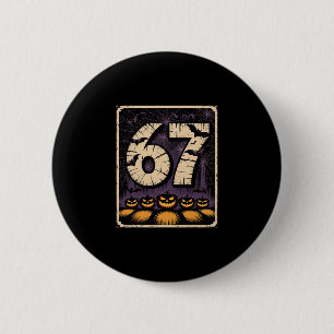 Badge Rond 5 Cm Chemise de mème 67 Six Sept Création drôle d'Hallo