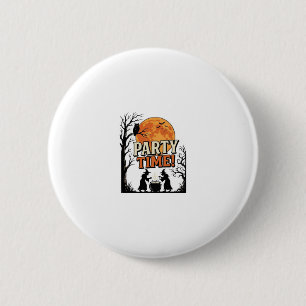 Badge Rond 5 Cm Chemise de sorcière de chaudron de fête d'Hallowee