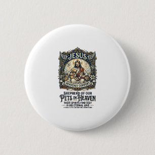 Badge Rond 5 Cm Chemise de souvenir commémoratif pour animal de co