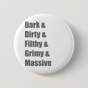 Badge Rond 5 Cm Chemise d'éloge de danse de techno de Chambre de