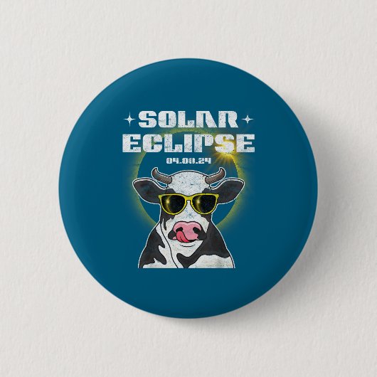 Badge Rond 5 Cm Chemise Éclipse Amérique Totalité Éclipse Totale (Devant)