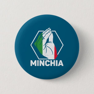 Badge Rond 5 Cm Chemise Italie Minichia Citations Dictons Italien