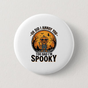 Badge Rond 5 Cm Chemise sarcastique d'Halloween drôle de cimetière