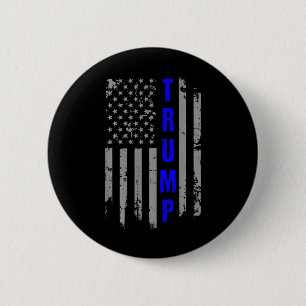 Badge Rond 5 Cm Chemise T-shirt épique Donald Trump vintage drapea