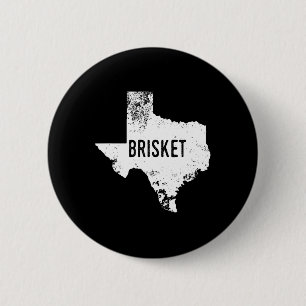 Badge Rond 5 Cm Chemise Texas State Brisket Tx Amour Maison Bbq Dé