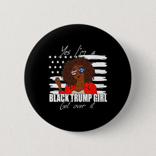 Badge Rond 5 Cm Chemise Trump Merica Gles Oui Je Suis Un Partisan