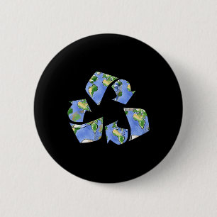 Badge Rond 5 Cm Chemise vintage Jour des terres Jour des terres Po