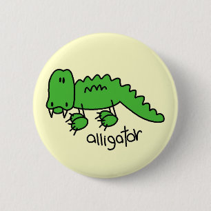 Badge Rond 5 Cm Chemises Alligator et Cadeaux