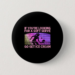 Badge Rond 5 Cm Chemises de pickleball femmes joueuse de picklebal