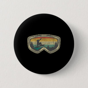 Badge Rond 5 Cm Chemises de ski snowboard montagne neige et cadeau