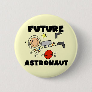 Badge Rond 5 Cm Chemises et cadeaux pour futur astronaute