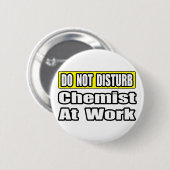 Badge Rond 5 Cm Chemist (Devant & derrière)