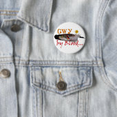 Badge Rond 5 Cm Cherokee par sang (En situation)