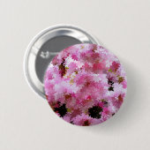 BADGE ROND 5 CM CHERRY BLOSSOM (Devant & derrière)