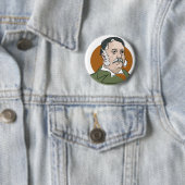 Badge Rond 5 Cm Chester Arthur (En situation)