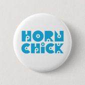 Badge Rond 5 Cm Cheval (Devant)