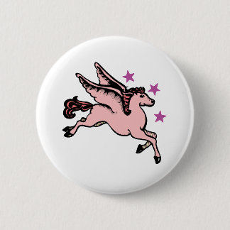 Badge Rond 5 Cm Cheval
