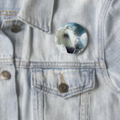 Badge Rond 5 Cm Cheval arabe (En situation)