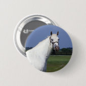 Badge Rond 5 Cm Cheval d'Appaloosa (Devant & derrière)