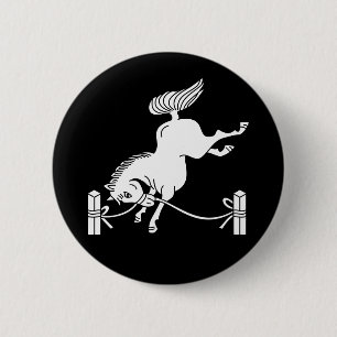 Badge Rond 5 Cm Cheval Soma attaché
