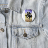 Badge Rond 5 Cm Chevaliers Hospitaller (En situation)