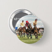BADGE ROND 5 CM CHEVAUX SPORTIFS (Devant & derrière)