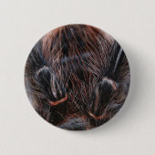 Badge Rond 5 Cm cheveux d'araignée (Devant)