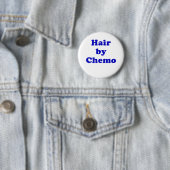 Badge Rond 5 Cm Cheveux par chimio (En situation)