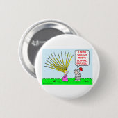 Badge Rond 5 Cm cheveux punks de rapunzel (Devant & derrière)