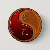 Badge Rond 5 Cm Chèvre de Bois (Devant)