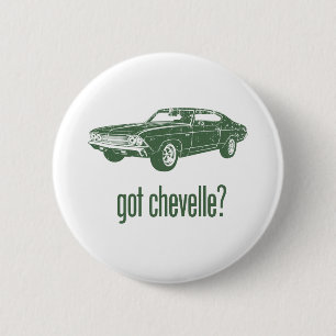 Badge Rond 5 Cm Chevrolet 1969 Chevelle 396 solides solubles