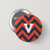 Badge Rond 5 Cm Chevron des Cavaliers de Virginie (Devant & derrière)