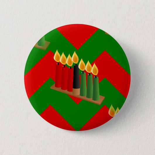 Badge Rond 5 Cm chevron kwanza (Devant)