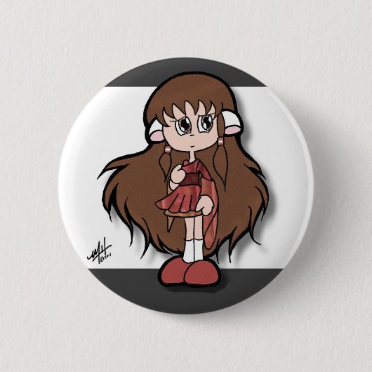 Badge Rond 5 Cm Chi de Cukini Cosplay (Devant)