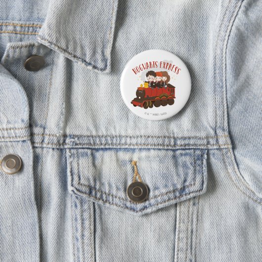 Badge Rond 5 Cm Chibi HOGWARTS EXPRESS™ Ride (En situation)