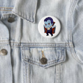 Badge Rond 5 Cm Chibi Vampire (En situation)