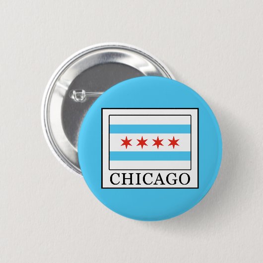 Badge Rond 5 Cm Chicago (Devant & derrière)