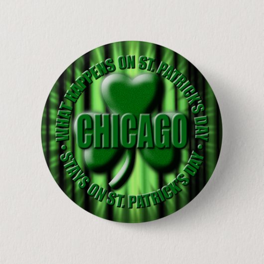 Badge Rond 5 Cm Chicago (Devant)