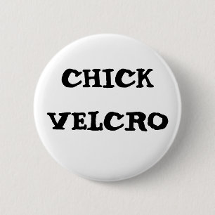 Badge Rond 5 Cm Chick Velcro