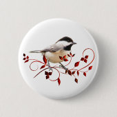 Badge Rond 5 Cm Chickadee (Devant)