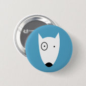 Badge Rond 5 Cm Chien (Devant & derrière)
