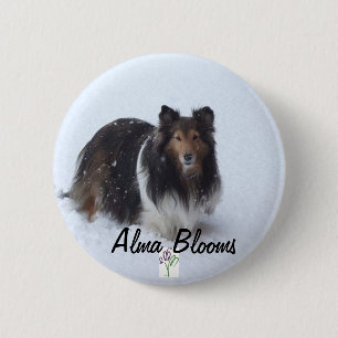 Badge Rond 5 Cm Chien