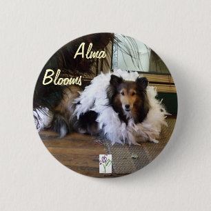 Badge Rond 5 Cm Chien