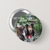 Badge Rond 5 Cm Chien (Devant & derrière)